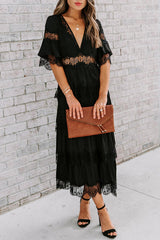 Love And Affection Lace Maxi Dress