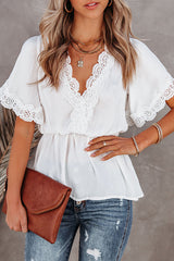 Sweet Optimism – Schößchentop aus Häkelspitze