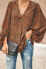 Comfy Cozy Dotted Printed Long Sleeve Top