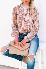 Sweeter Than Ever – Bedrucktes, gesmoktes Oberteil