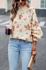 You're The Reason Floral Print Long Sleeve Top