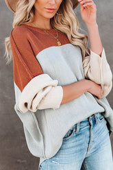 Suéter de punto con hombros caídos More Than Love