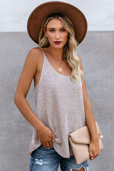 Gestreiftes Strick-Tanktop „Taking it Easy“