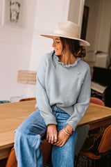 Suéter con botones "Escríbeme un poema"