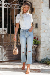 Time For Sunshine Lace Top