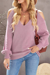 Suéter de punto reversible Peace And Love