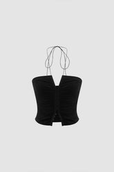 Halter Hook And Eye Cami Top