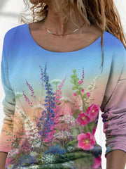 Lässige Shirts & Blusen mit Blumenmuster