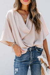 Lift My Spirits V-Neckline Short Sleeve Top