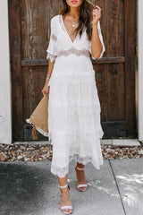 Love And Affection Lace Maxi Dress