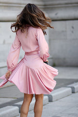Vestido patinador rosa Run Free