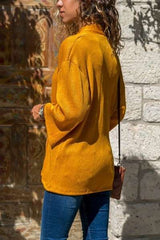 Pure Casual Lapel Long sleeve Blazer