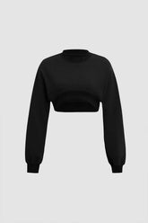 Curved Hem Pullover Top