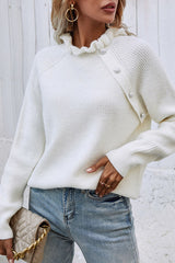 Suéter con botones "Escríbeme un poema"