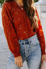 Crush On You Lace Up Top