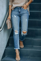 Vaqueros ajustados lavados Soho Girl