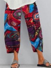 Pantalones estampados de vacaciones