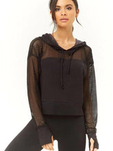 Perspective Grids Gored Finger Hoodies & Sweatshirts