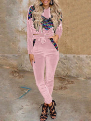 Sudadera con capucha y pantalones con estampado de franela Gored