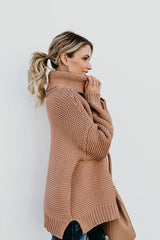 Suéter ligero de cuello alto Suri