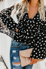 Rochelle Langarmbluse mit Blumendruck