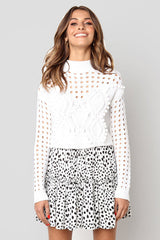 Haz lo que amas: suéter lindo y calado