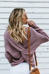 Suéter con espalda cruzada Only For You