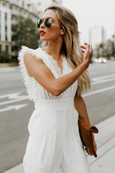 Air of Romance Lace Jumpsuit