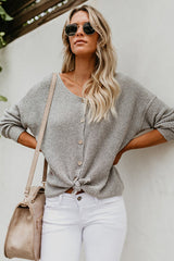 Cárdigan de punto con botones Marley Light