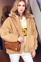 See Me Now Faux Fur Oversized Coat