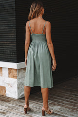 Days Like This Spaghetti Pleated Dress