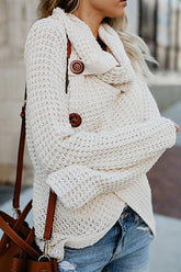 Suéter tipo cárdigan Luck Love OL