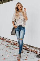 Suéter de punto con lunares coloridos Slay All Day