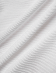 Sleeveless Round Neck Bow Tie Cutout White Crop Tank top