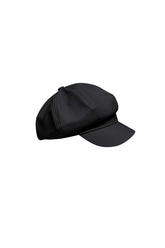 Faux Leather Newsbody Hat