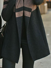 Plus size Casual Coat Hoodie Outerwear