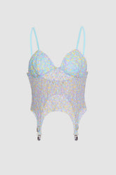 Lace Garter Cami Top