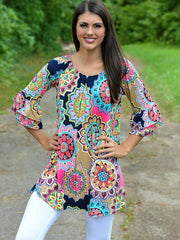 Vestido mini sexy con estampado floral, manga larga, hombros descubiertos y cuello redondo