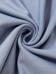 Conjunto de top corto con flecos y falda irregular con volantes