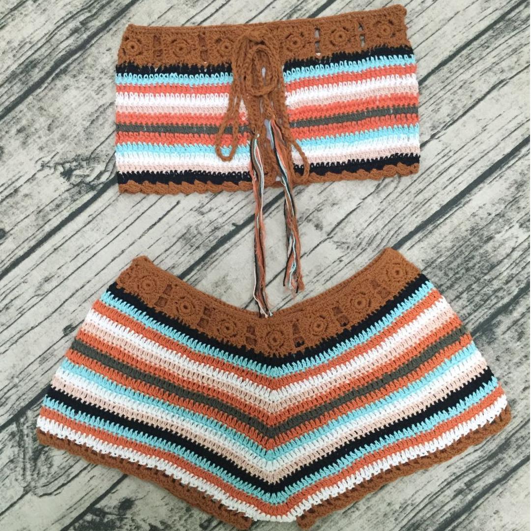 Beach Swimsuit Floral Two-Piece Set