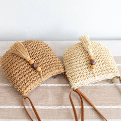 Straw Woven Crossbody Bag