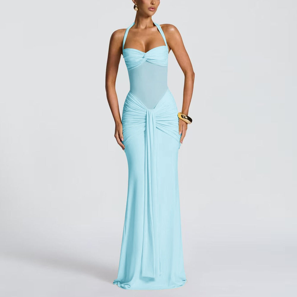Backpack-Butt Exposed Dress