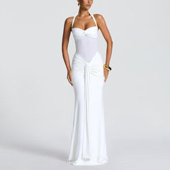 Backpack-Butt Exposed Dress