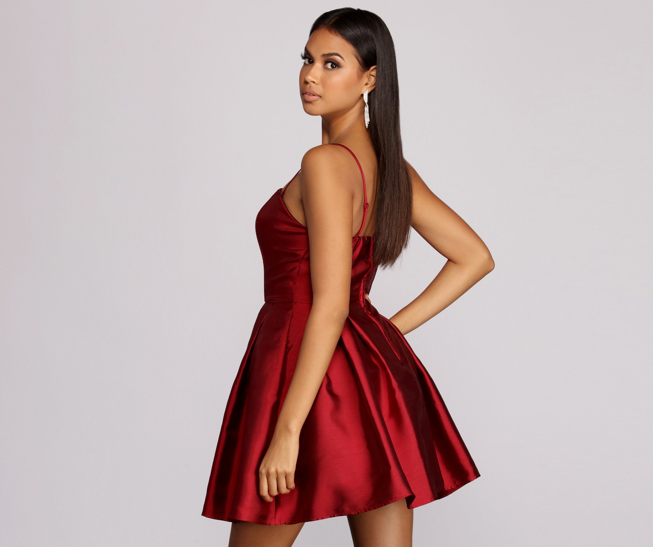 Rebecca Party Pleated Dresses