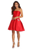 Noelle Formal Satin Party Dresses