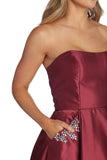 Noelle Formal Satin Party Dresses