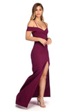 Nat Formal High Slit Dresses