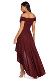 Penelope Glitter Formal High Low Dresses
