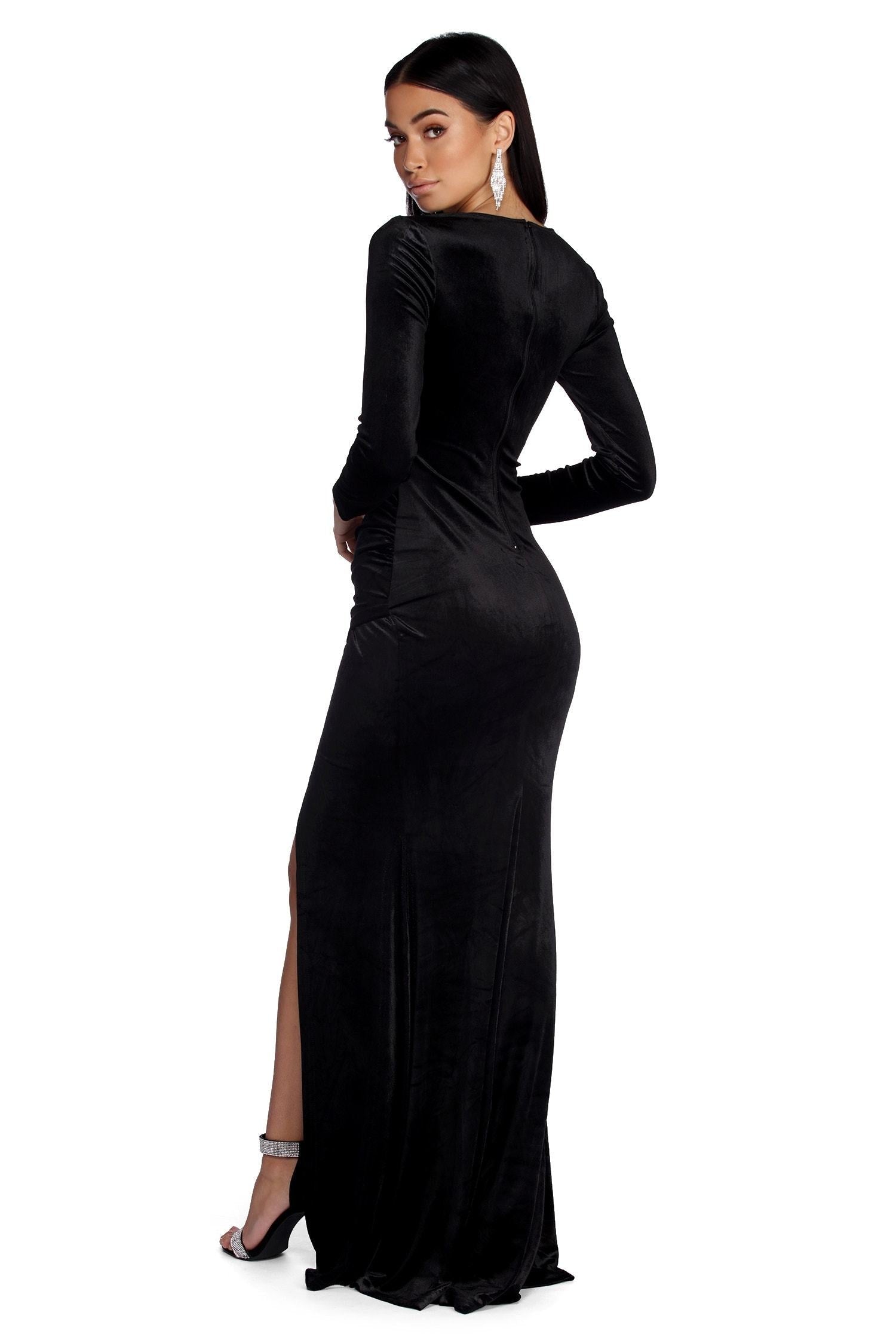 Belinda Formal Velvet Dresses