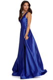 Nadia Satin Ball Gown Dresses